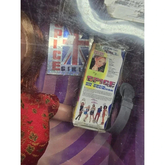 Spice Girls On Tour Geri Halliwell Ginger Spice Doll Galoob 1998 In Box - Picture 4 of 13